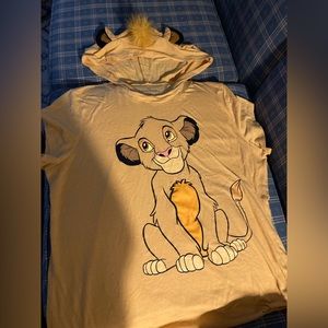 Lion King Simba Hooded Shirt